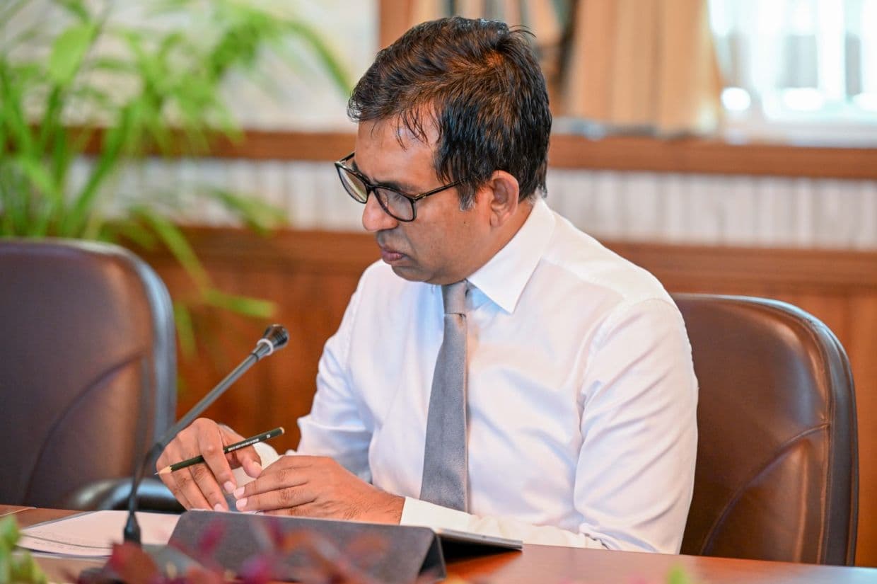 އިޤްތިޞާދީ ތަރައްޤީއާއި ބެހޭ ވަޒީރު މުޙައްމަދު ސަޢީދު