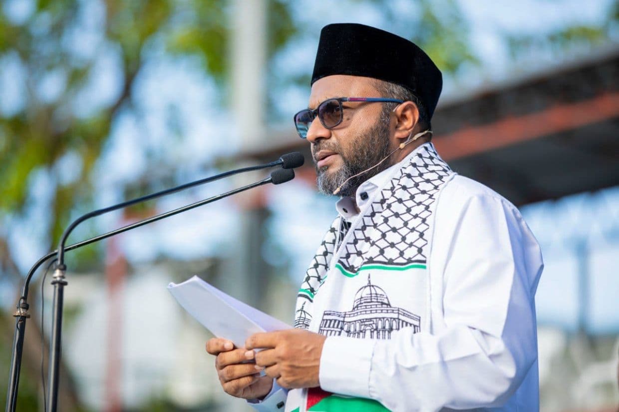 އިސްލާމިކް މިނިސްޓަރ ޑރ. މުޙައްމަދު ޝަހީމް ޢަލީ ސަޢީދު.