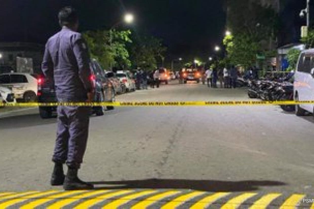 ކްރައިމް ސީންއެއްގައި ހުޅުމާލޭ މަގުމަތީގައި ފުލުހުން ޙަރަކާތްތެރިވަނީ