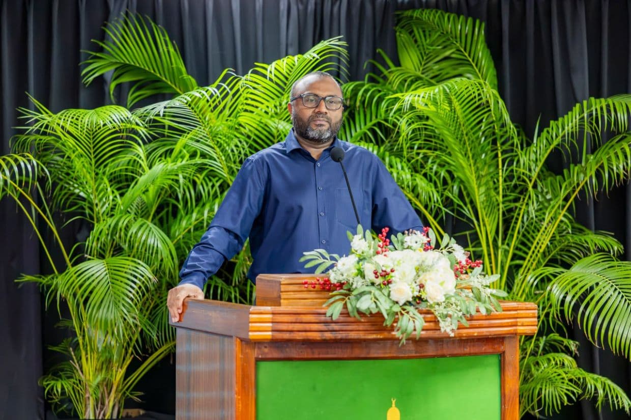 އިސްލާމިކް މިނިސްޓަރ ޑރ. މުޙައްމަދު ޝަހީމް އަލީ ސަޢީދު. / ފޮޓޯ: މިނިސްޓްރީ