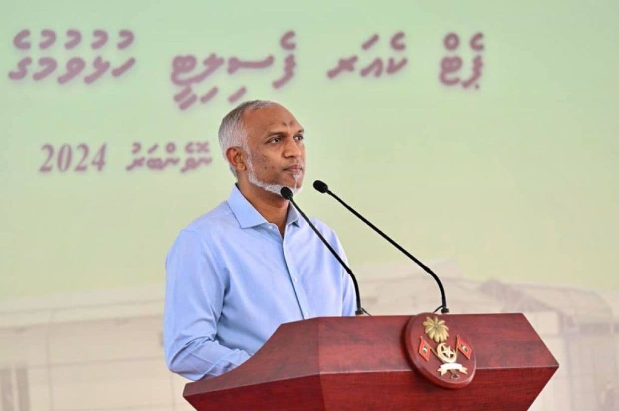 ރައީސުލްޖުމްހޫރިއްޔާ ޑރ. މުޙައްމަދު މުއިއްޒު
