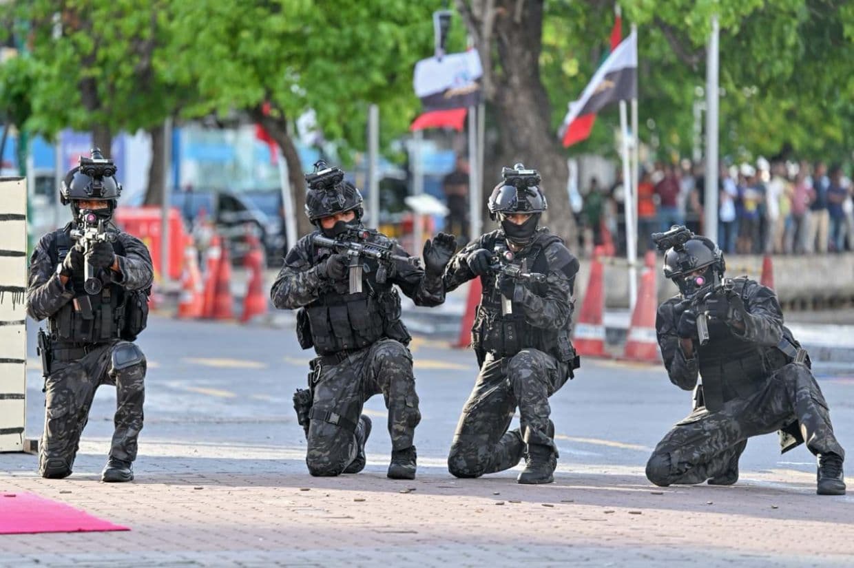 ނަސްރުގެ ދުވަހުގެ މުނާސަބަތުގައި ދިވެހި ސިފައިންގެ އަސްކަރީ ޤާބިލުކަން ދައްކާލުމުގެ ޚާއްސަ ހަރަކާތްތަކުގެ ތެރެއިން