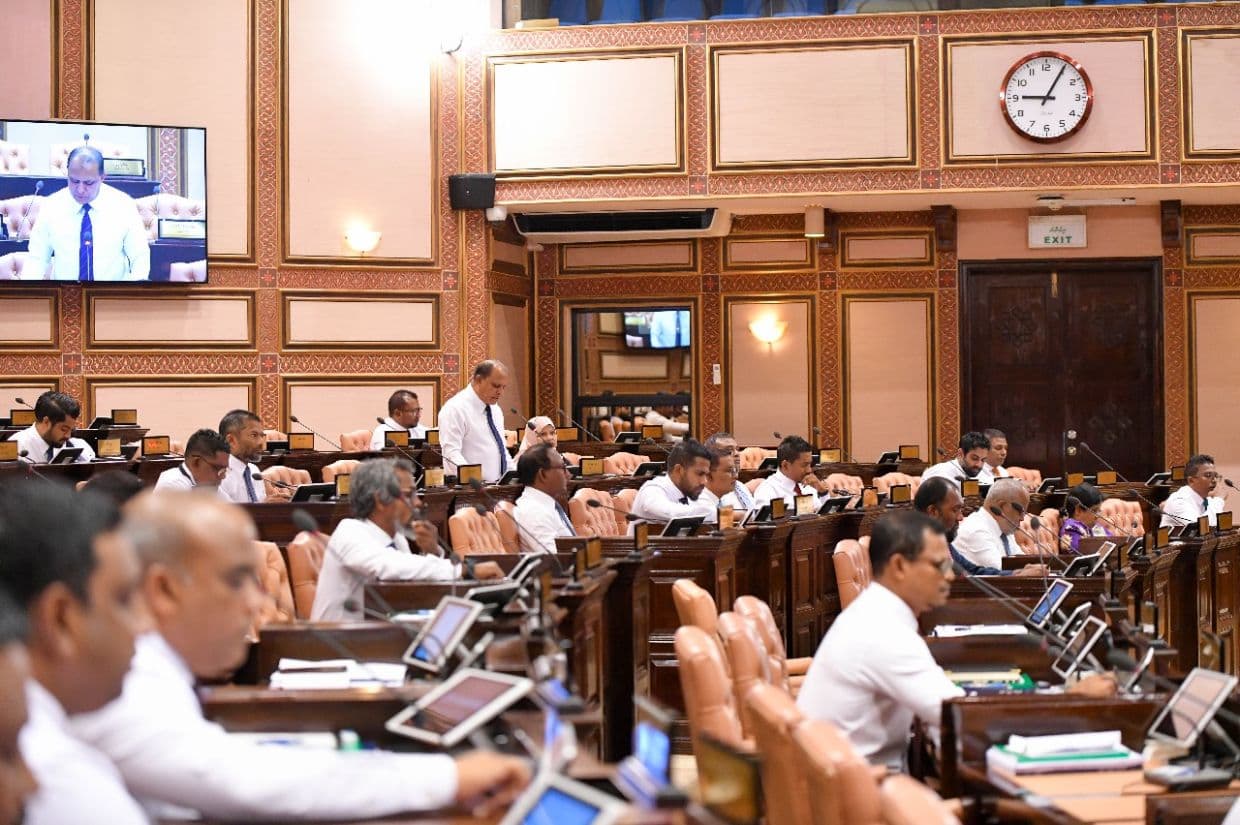 ރައްޔިތުންގެ މަޖިލީހުގެ ޖަލްސާގެ ތެރެއިން/ ފޮޓޯ: މަޖިލިސް