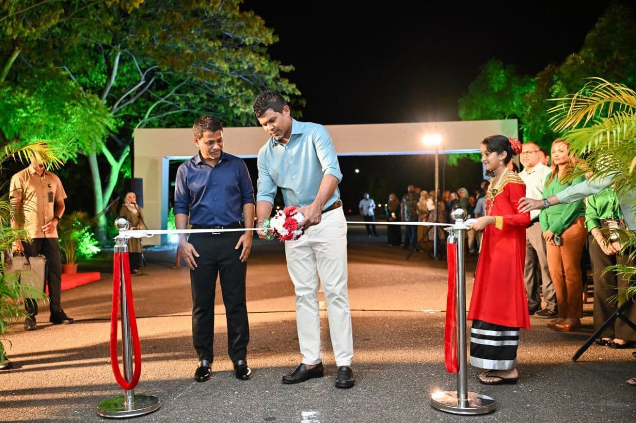 ހެލްތު އެކްސްޕޯ 2024 ނައިބު ރައީސް ހުޅުއްވައިދެއްވަނީ/ ފޮޓޯ: ރައީސް އޮފީސް