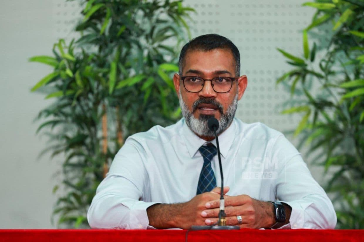 ދަރުމަވަންތަ ހޮސްޕިޓަލްގެ ސީއީއޯ އިބްރާހިމް ޢަބްދުއްރައްޒާޤް ޙަލީމް ފޮޓޯ؛ ޕީއެސްއެމް