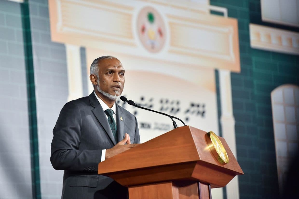 ރައީސުލްޖުމްހޫރިއްޔާ ޑރ. މުޙައްމަދު މުއިއްޒު - ފޮޓޯ: ރައީސް އޮފީސް
