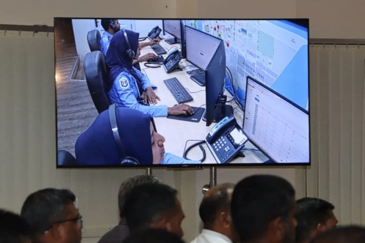 ކޯލް ސެންޓަރު އިފްތިތާޙުކުރުމަށް ބޭއްވި ރަސްމިއްޔާތުގެ ތެރެއިން.