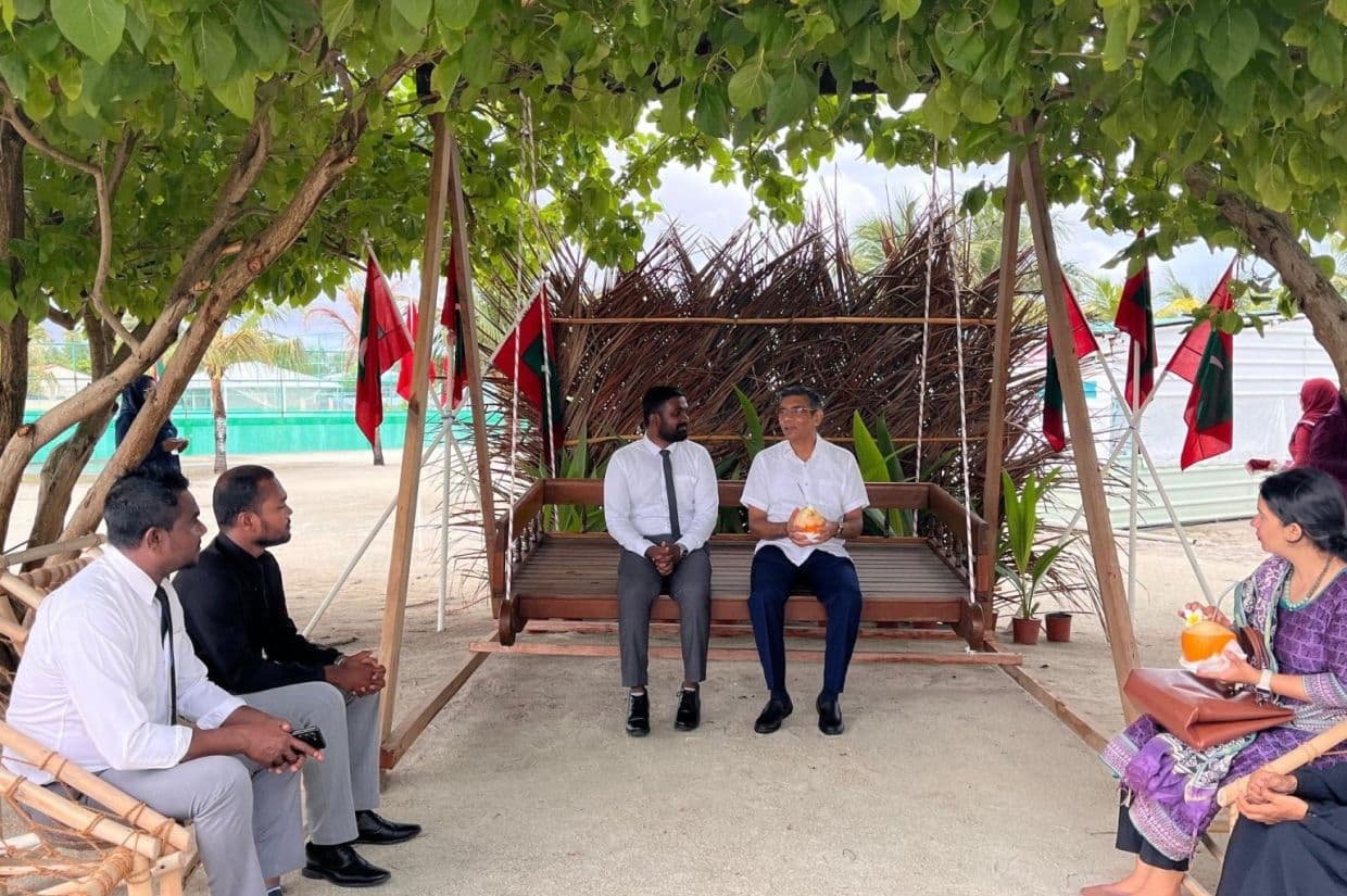 އިންޑިއާ ސަފީރު މުނޫ މަހާވަރު، ހދ. ހަނިމާދޫ އާއި ހއ. ތުރާކުނަށް ޒިޔާރަތް ކުރެއްވުން