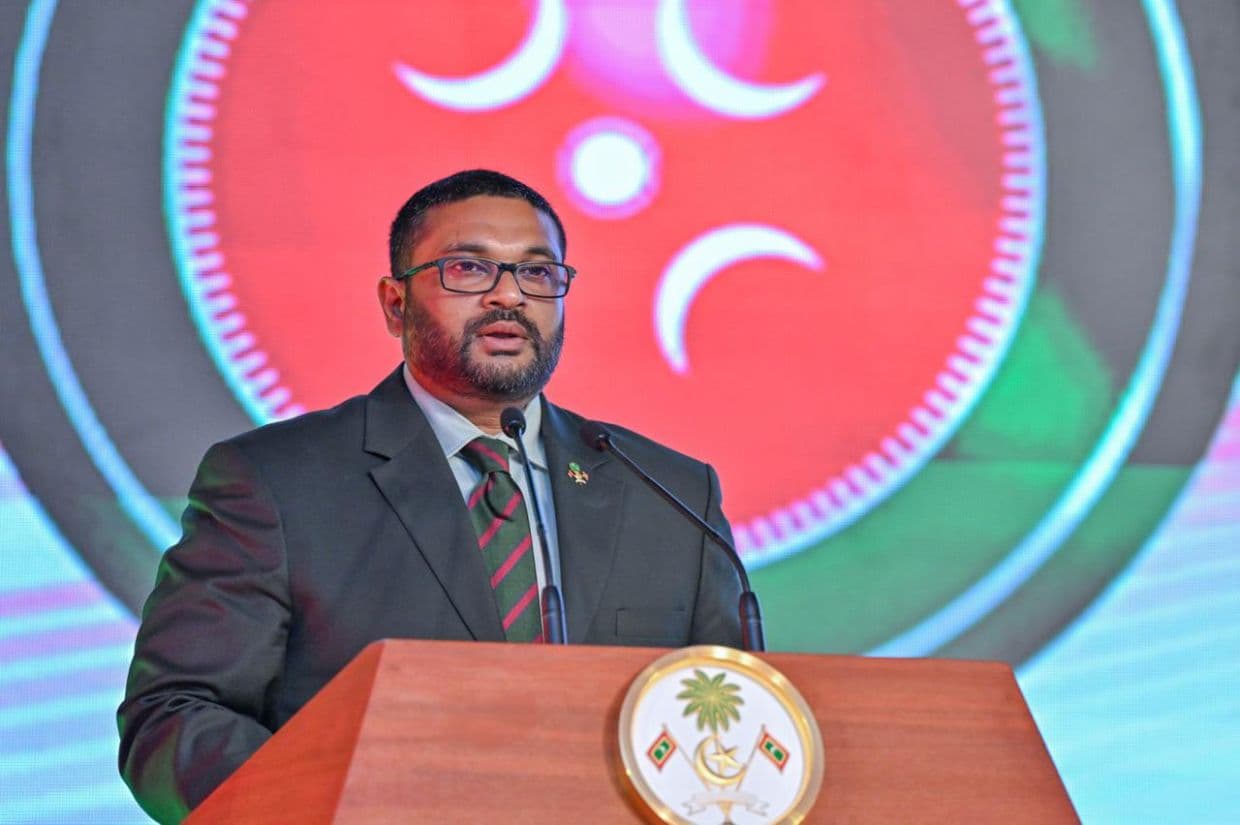 ޑިފެންސް މިނިސްޓަރ ޣައްސާން - ޤައުމެއްގެ މިނިވަންކަމާއި އިސްތިޤްލާލު ހިމާޔަތްކުރުމަކީ އެއްފަހަރާ ކުރެވޭ ކަމެއް ނޫން / ފޮޓޯ: ޚުލާސާ