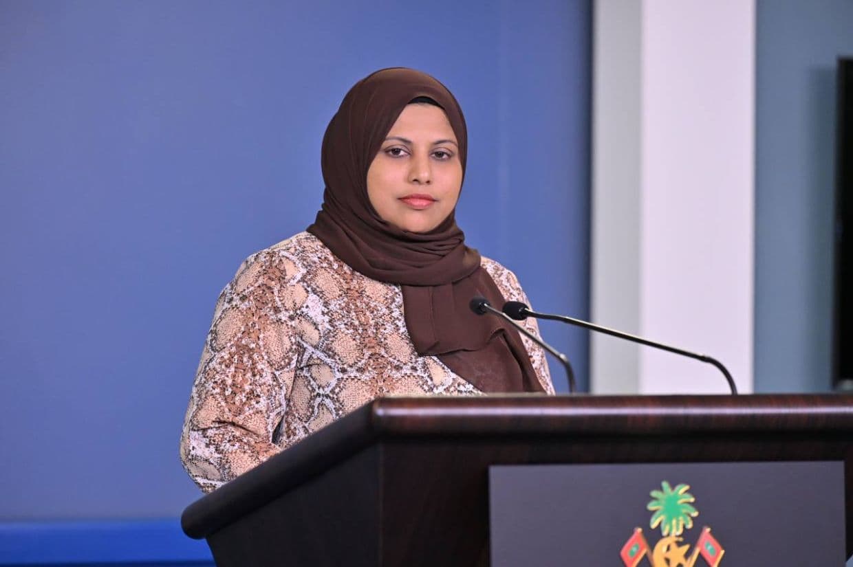އެންސްޕާގެ ސީއީއޯ ހީނާ ވަލީދު / ފޮޓޯ: ރައީސް އޮފީސް.