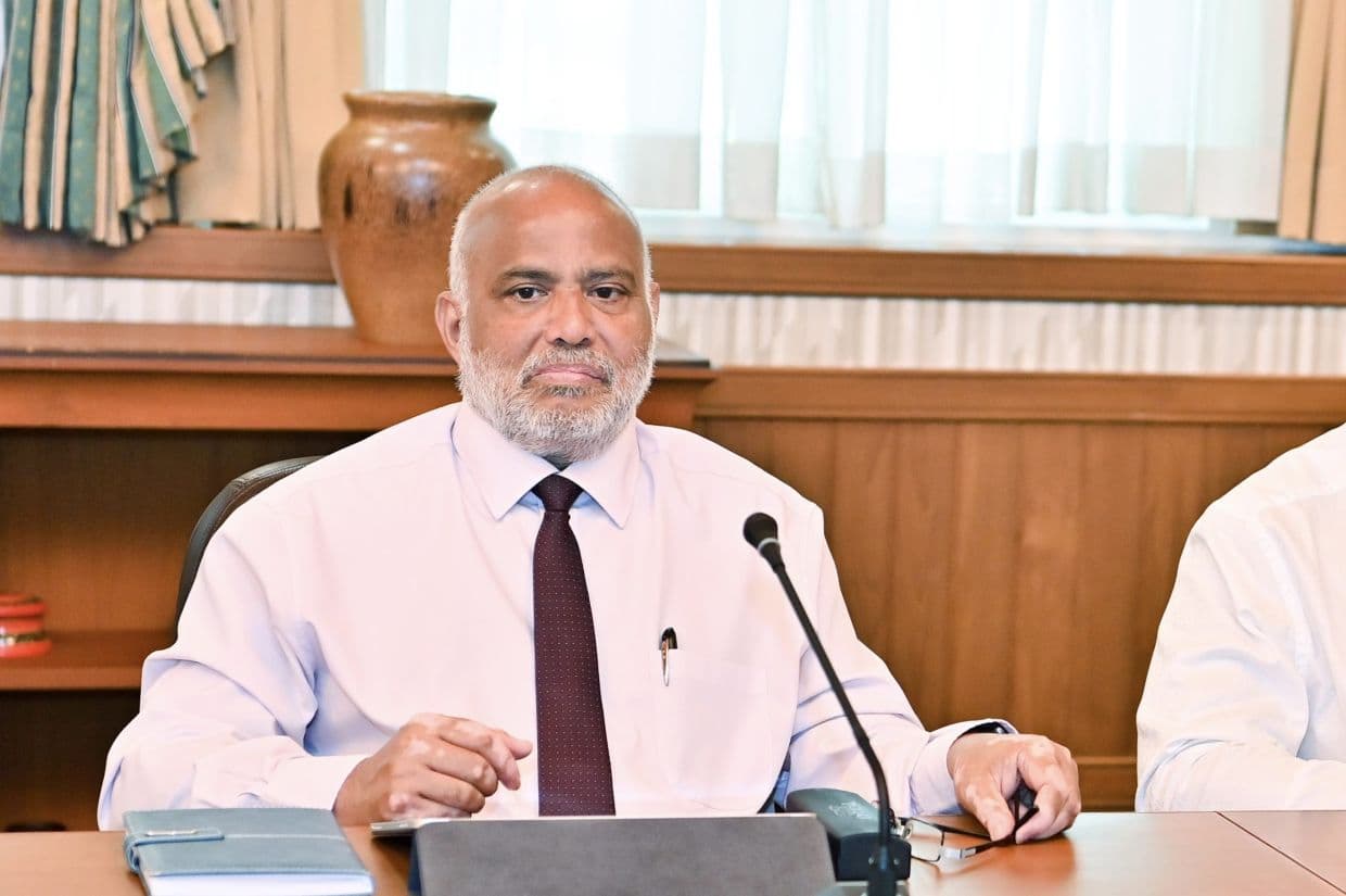 ވަޒީރު ޑރ. އަލީ ހައިދަރް އަޙްމަދު/ ފޮޓޯ: ރައީސް އޮފީސް