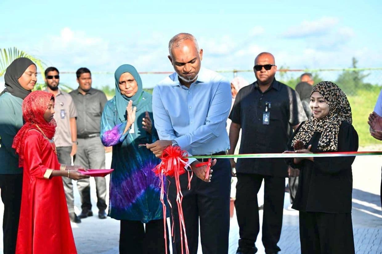 ރައީސުލްޖުމްހޫރިއްޔާ ޑރ. މުޙައްމަދު މުޢިއްޒު، ޕެޓް ކެއަރ ފެސިލިޓީ "އޮޅުހިޔާ" ހުޅުވައިދެއްވަނީ