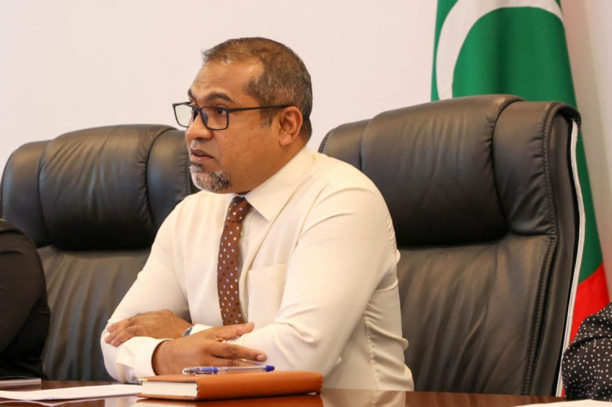 ފޮރިން މިނިސްޓަރ ޑރ. ޢަބްދުﷲ ޚަލީލް.