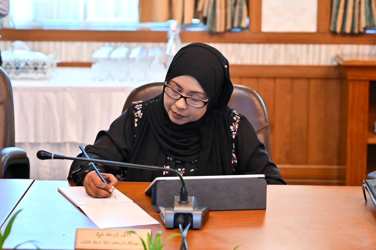 ޑރ. އައިޝަތު ރަމީލާ - ފޮޓޯ: ރައީސް އޮފީސް