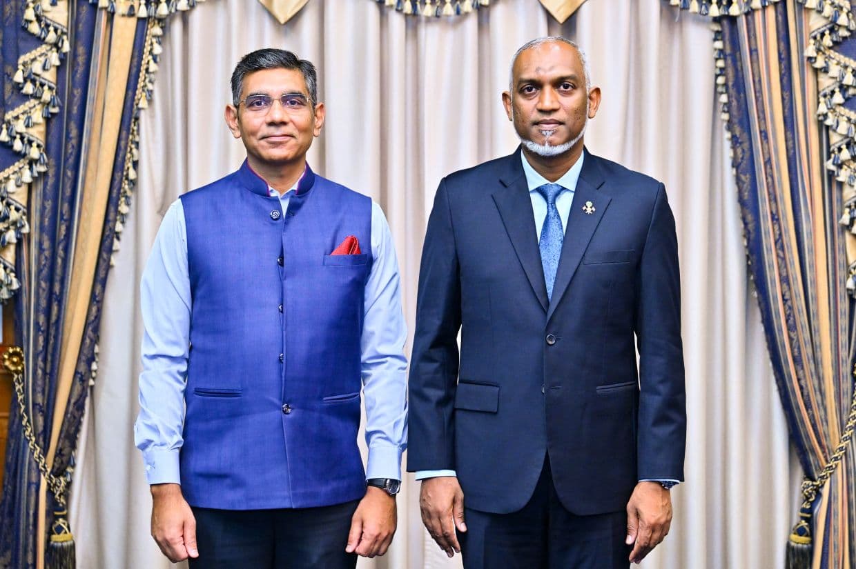 އިންޑިއާގެ ސަފީރު ރައީސް އަރިހަށް ވަދާއީ ޒިޔާރަތް ކުރައްވައިފި
