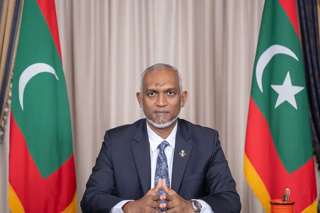 ރައީސުލްޖުމްހޫރިއްޔާ ޑރ. މުޙައްމަދު މުޢިއްޒު. / ފޮޓޯ: ރައީސް އޮފީސް
