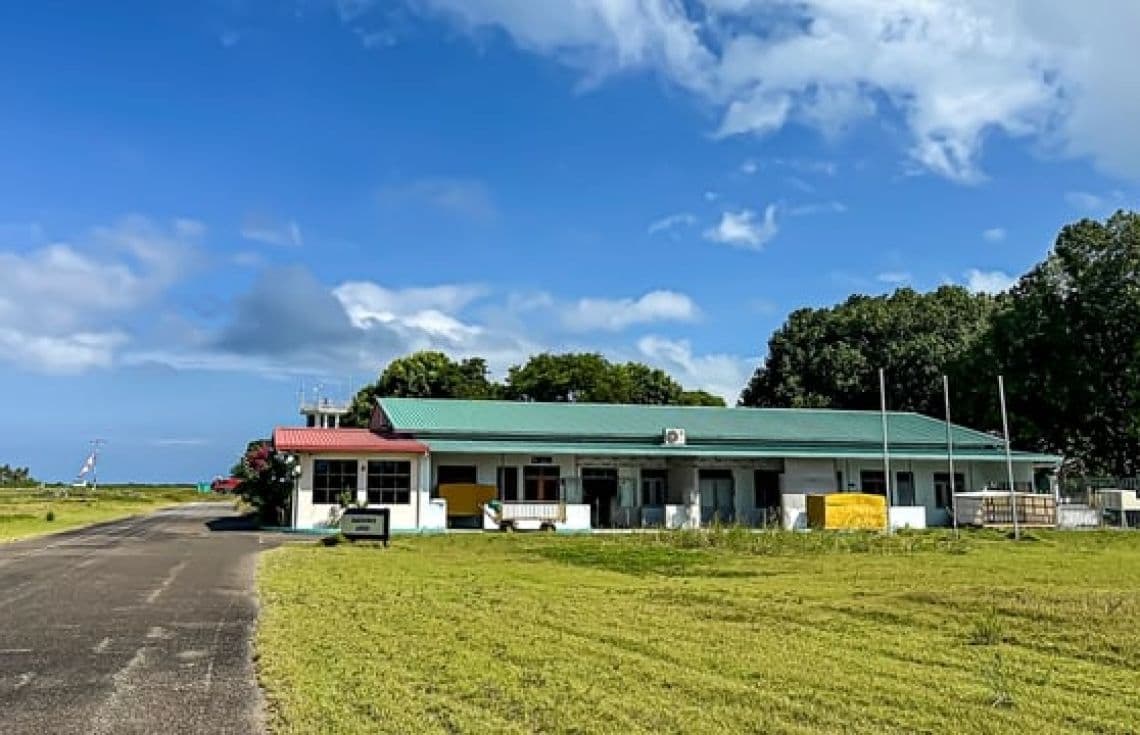 ކާޑެއްދޫ އެއާޕޯޓު. / ފޮޓޯ: ފްލައިޓް ރާޑަރ 24