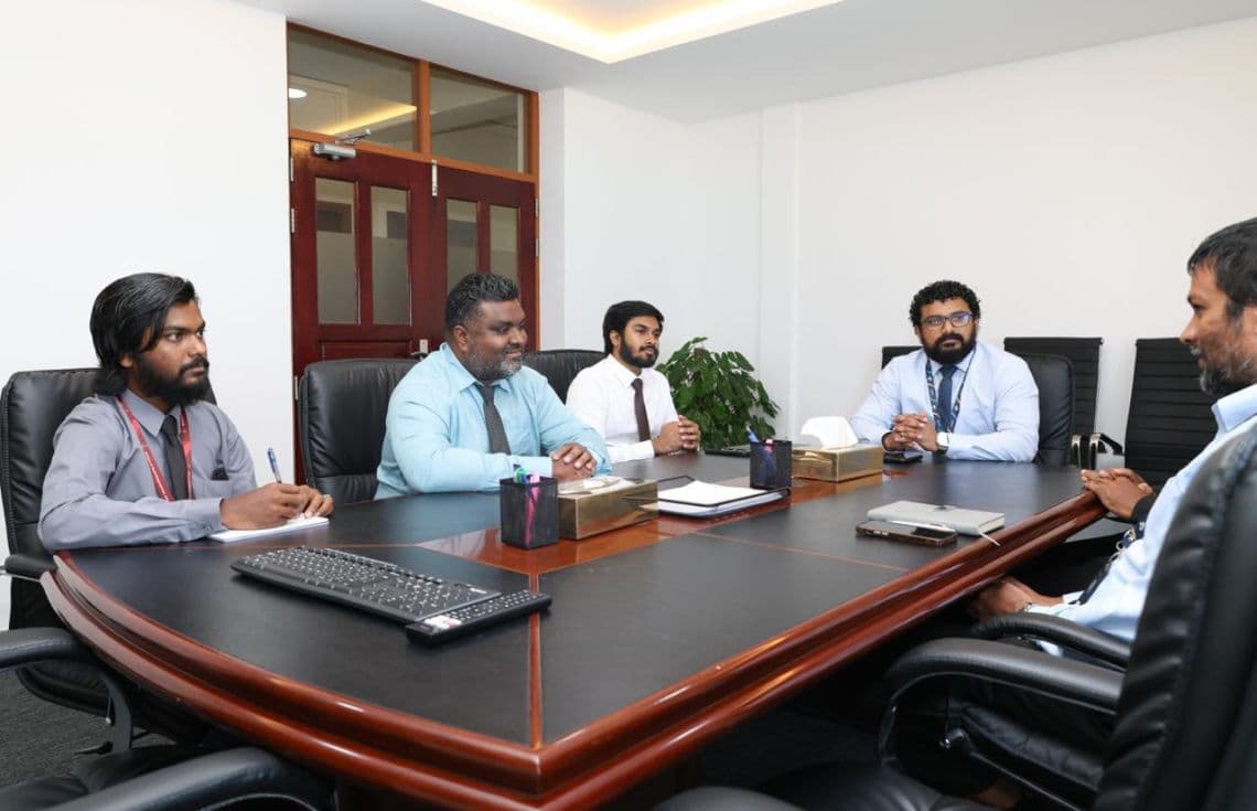 ޔޫތު މިނިސްޓްރީން އެމްއޭސީއެލްއާއި އެކު ބޭއްވި ބައްދަލުވުން / ފޮޓޯ: ޔޫތު މިނިސްޓްރީ