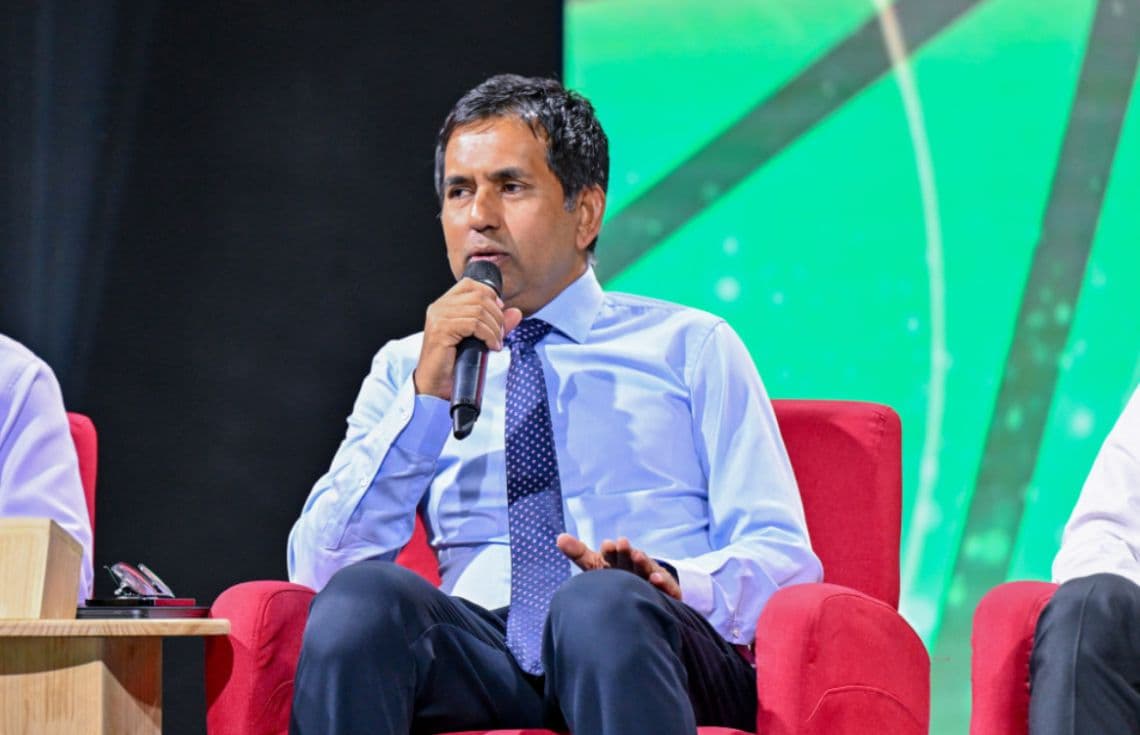 “އަހާ ފޯރަމް”ގައި މިނިސްޓަރ ސަޢީދު ވާހަކަފުޅު ދައްކަވަނީ.