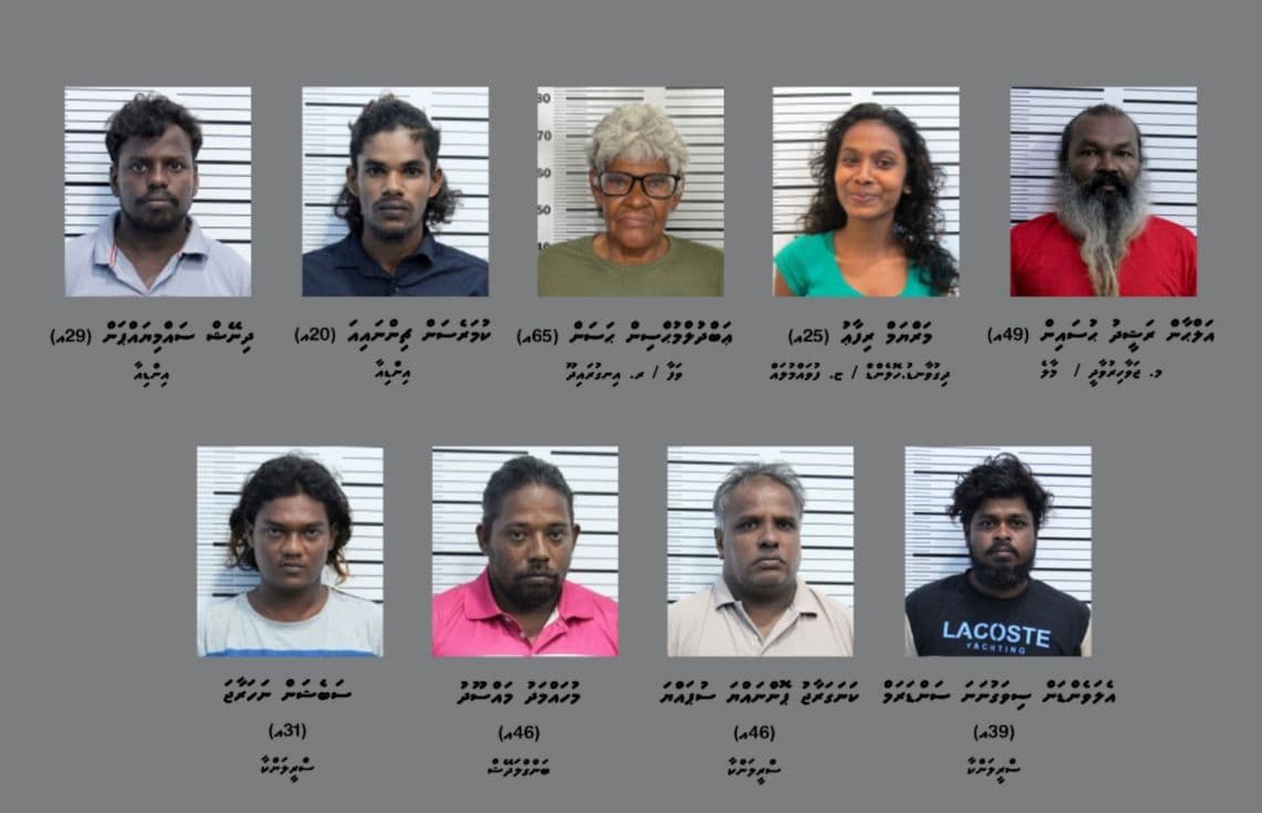 ބ. މާރިކިލުގައި ހިންގި މަސްތުވާތަކެތީގެ އޮޕަރޭޝަނުގައި ހައްޔަރުކުރި 9 މީހުން.