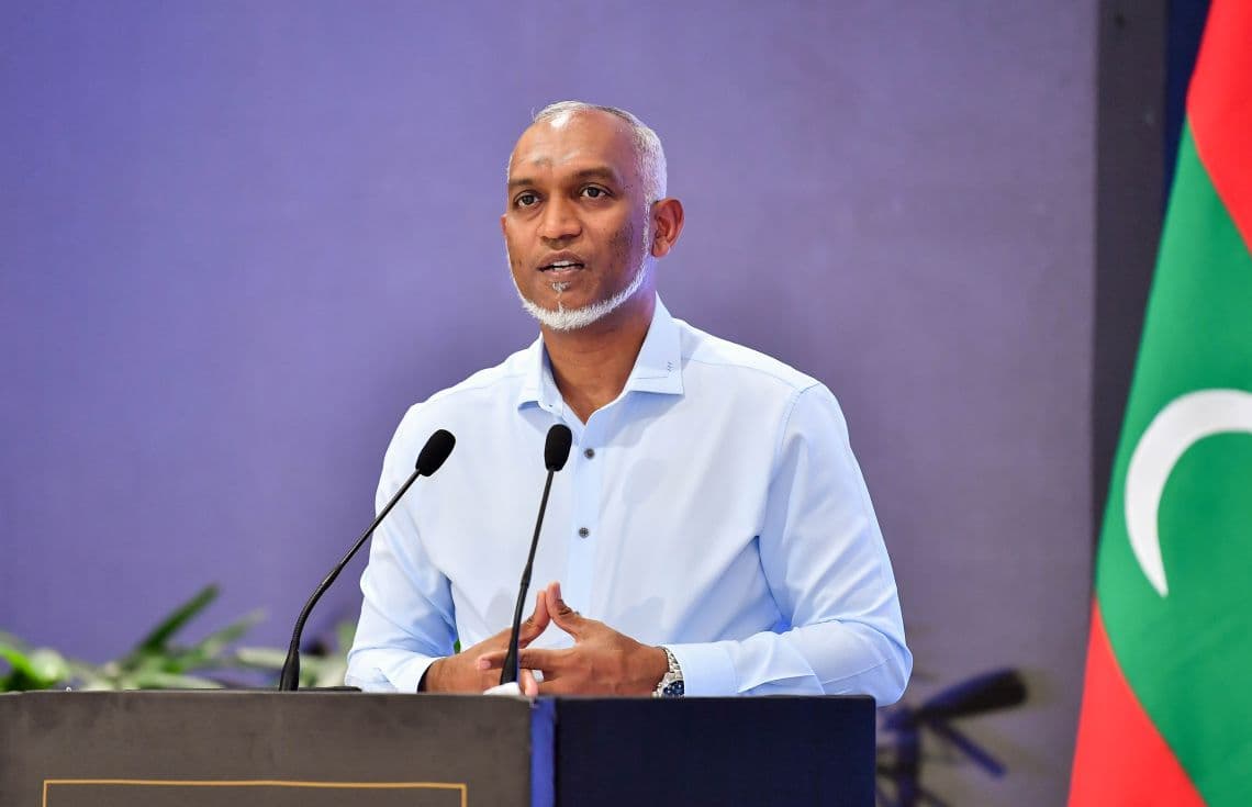 ރައީސުލްޖުމްހޫރިއްޔާ ޑރ. މުޙައްމަދު މުޢިއްޒު. / ފޮޓޯ: ރައީސް އޮފީސް