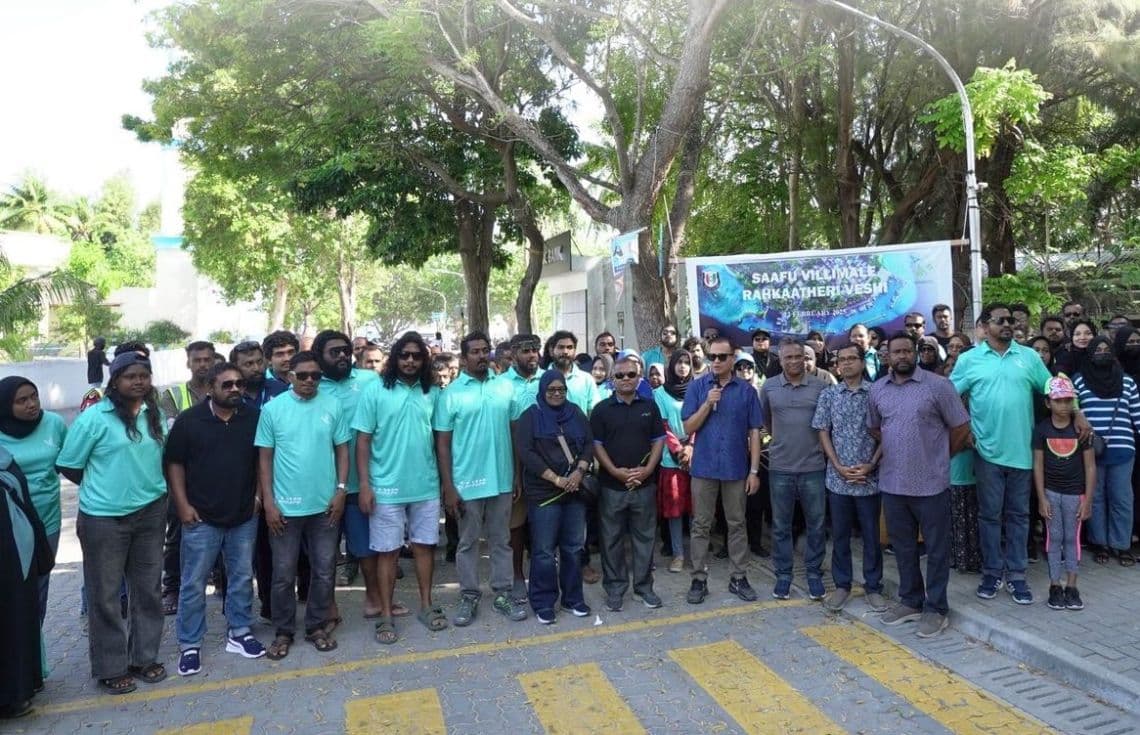ވިލިމާލެ ސާފުކުރުމުގެ ހަރަކާތުގެ ތެރެއިން.
