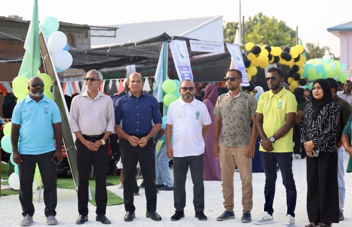 ހއ. ދިއްދޫގައި ވެމްކޯގެ ޚިދުމަތް ފައްޓަވައިދިނުމަށް ބޭއްވި ރަސްމިއްޔާތުގެ ތެރެއިން/ ފޮޓޯ: ވެމްކޯ