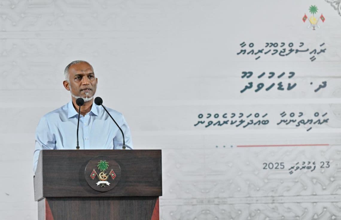 ރައީސް، ކުޑަހުވަދޫގެ ރައްޔިތުންނާ ބައްދަލުކުރެއްވުން. / ފޮޓޯ: ރައީސް އޮފީސް