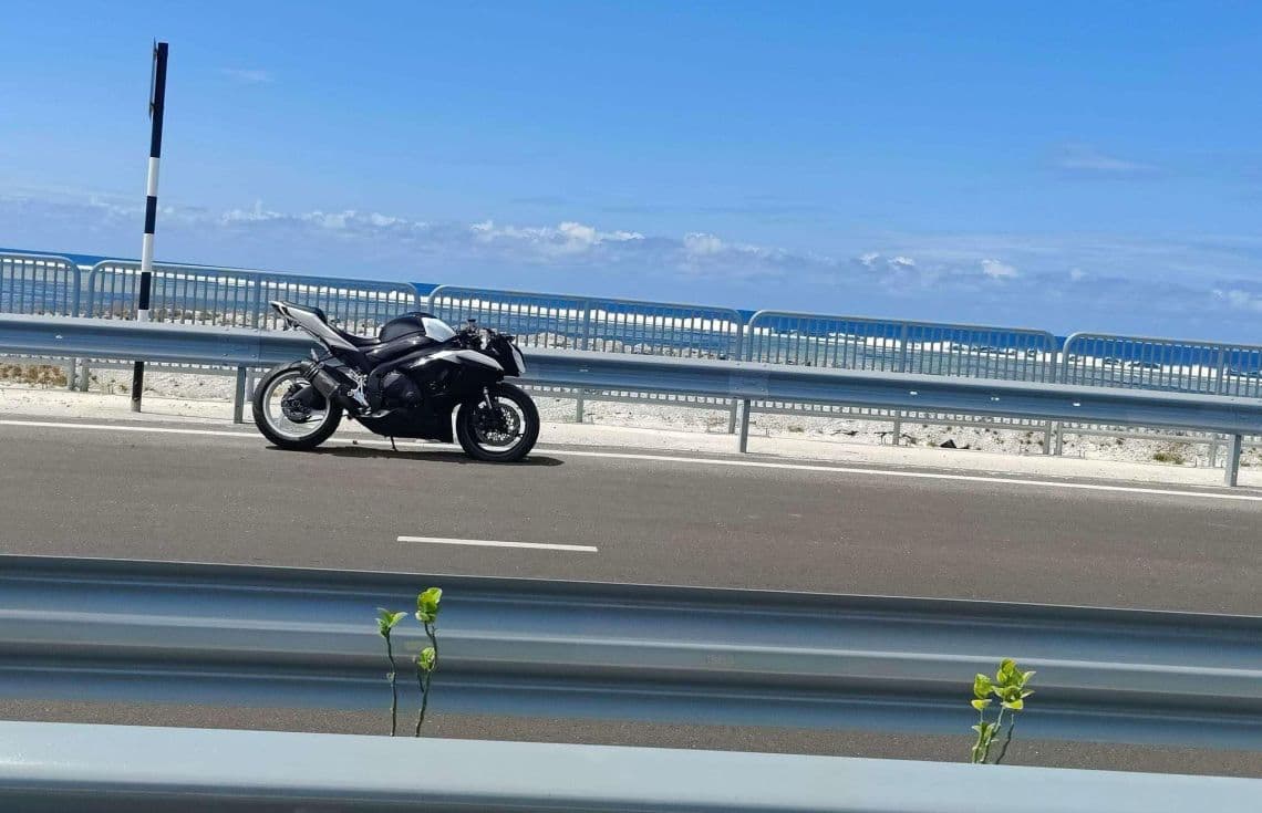 އެކްސިޑެންޓްވި ލީވަން އަބްދުއްސައްތާރު ދުއްވި ސައިކަލް / ފޮޓޯ: ފޭސްބުކް