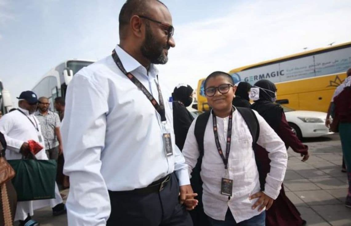 ހުޅުމާލެ ރަޝީދު މިސްކިތުގައި އިމާމުވެ ތަރާވީހު ނަމާދު ކުރައްވާނީ ވަޒީރު ޝަހީމާއި ދަރިކަލުން އިލްޔަސައު.