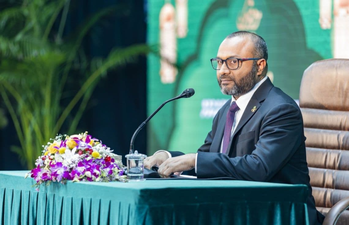 އިސްލާމީ ކަންތައްތަކާ ބެހޭ ވަޒީރު ޑރ. މުޙައްމަދު ޝަހީމް ޢަލީ ސަޢީދު/ ފޮޓޯ: އިސްލާމީ ކަންތައްތަކާ ބެހޭ ވުޒާރާ