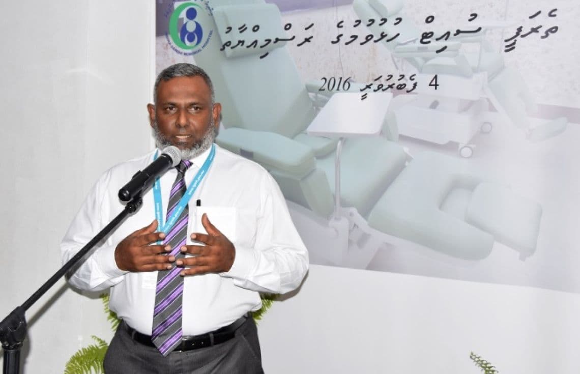 މިފްކޯގެ އެމްޑީއަކަށް އައްޔަންކުރެވުނު ބްރިގޭޑިއަރ ޖެނެރަލް (ރިޓަޔަރޑް) ފަރުޙަތު ޝަޙީރު / ފޮޓޯ: ސަން