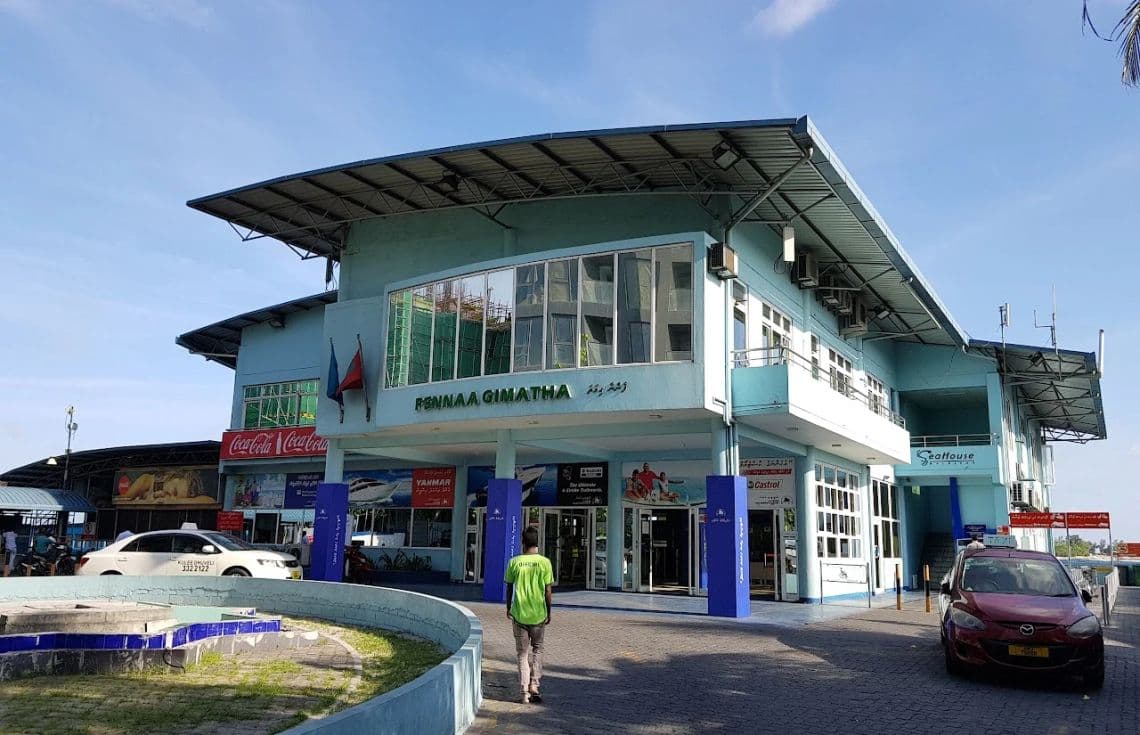 ހުޅުމާލެ ފެރީ ޓާމިނަލް. / ފޮޓޯ: ތެޗް ޓްރެވެލްސް