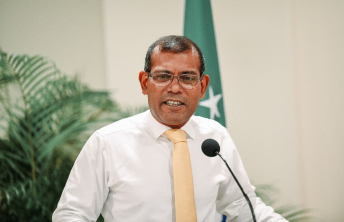 ކުރީގެ ރައީސް މުޙައްމަދު ނަޝީދު. / ފޮޓޯ: ރައްޔިތުންގެ މަޖިލިސް