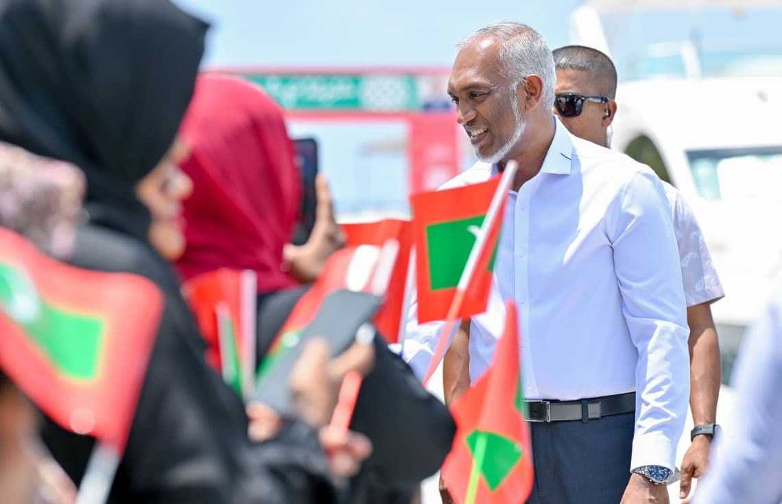 ރައީސުލްޖުމްހޫރިއްޔާ ޑރ. މުޢިއްޒު. / ފޮޓޯ: ރައީސް އޮފީސް