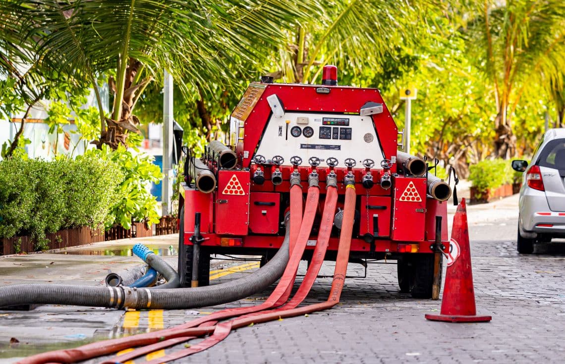 މިވަގުތު މާލޭގައި ވަނީ 6 ޕަމްޕު ބަހައްޓާފައި. / ފޮޓޯ: ޚުލާސާ