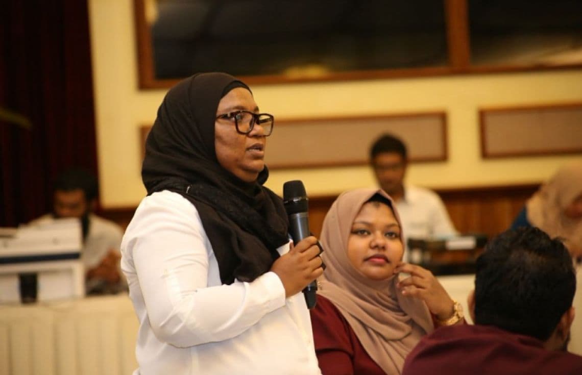 މަރިޔަމް ނިހާޔަތު. / ފޮޓޯ: ދަ އެޑިޝަން