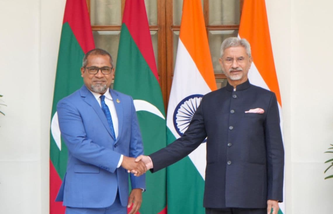 ޚާރިޖީ ވަޒީރު ޑރ. ޢަބްދުﷲ ޚަލީލް އިންޑިއާގައި