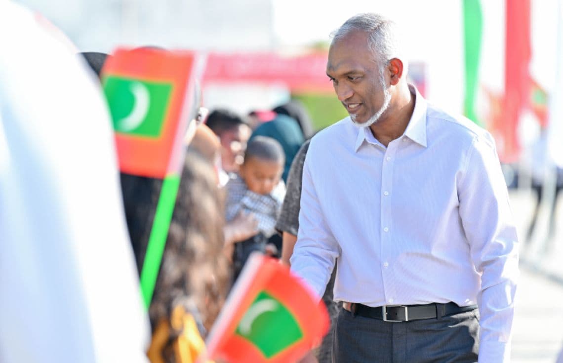 ރައީސުލްޖުމްހޫރިއްޔާ ޑރ. މުޙައްމަދު މުޢިއްޒު/ ފޮޓޯ: ރައީސް އޮފީސް