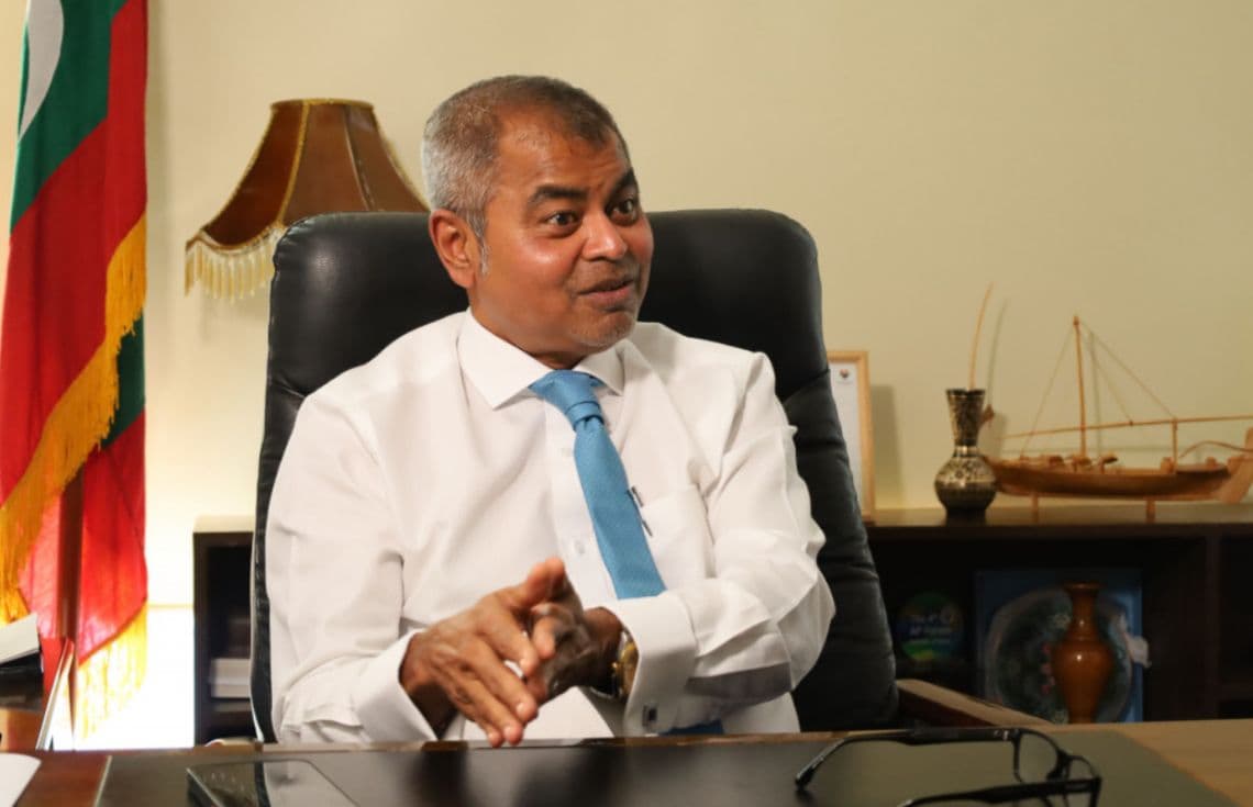 ފަތުރުވެރިކަމާއި ތިމާވެށްޓާއި ބެހޭ ވަޒީރު ޠާރިޤް އިބްރާހީމް ވިދާޅުވީ ޓޫރިޒަމް ދާއިރާ ކުރިއަށް އޮތްތަނުގައި ފުޅާވެ، ރާއްޖެ އަންނަ ފަތުރުވެރިން އިތުރުކުރުމަށް މާސްޓަރޕްލޭނެއް ހަދަމުންދާ ކަމަށް.