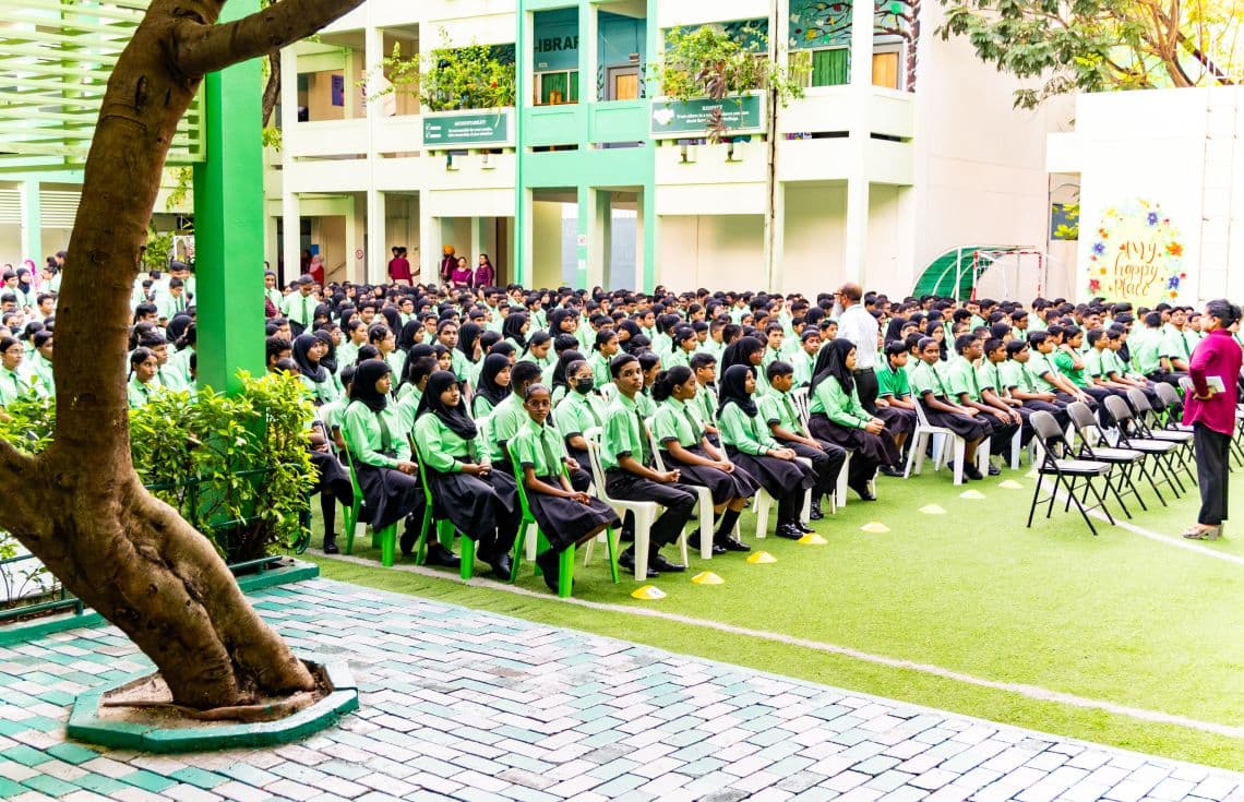 ދިރާސީ އައު އަހަރުގެ ކިޔެވުން ފެށުން. / ފޮޓޯ: ޚުލާސާ