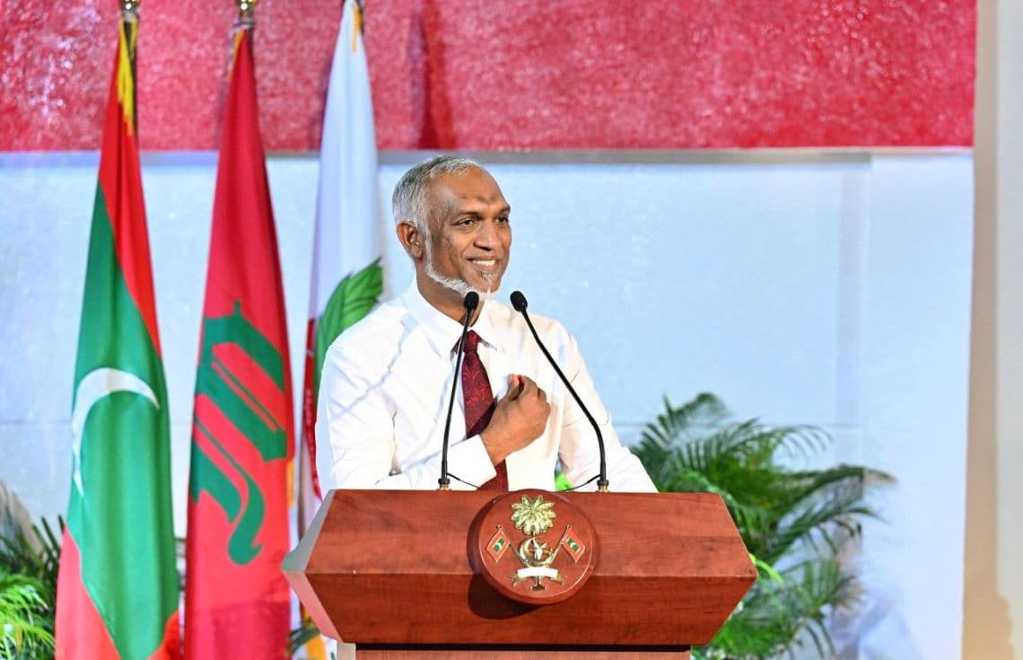 ރައީސުލްޖުމްހޫރިއްޔާ ޑރ. މުހައްމަދު މުޢިއްޒު/ ފޮޓޯ: ރައީސް އޮފީސް