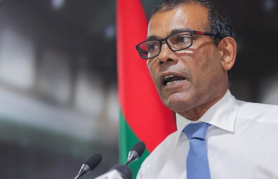 ކުރީގެ ރައީސް މުޙައްމަދު ނަޝީދު/ ފޮޓޯ: ދައުރު