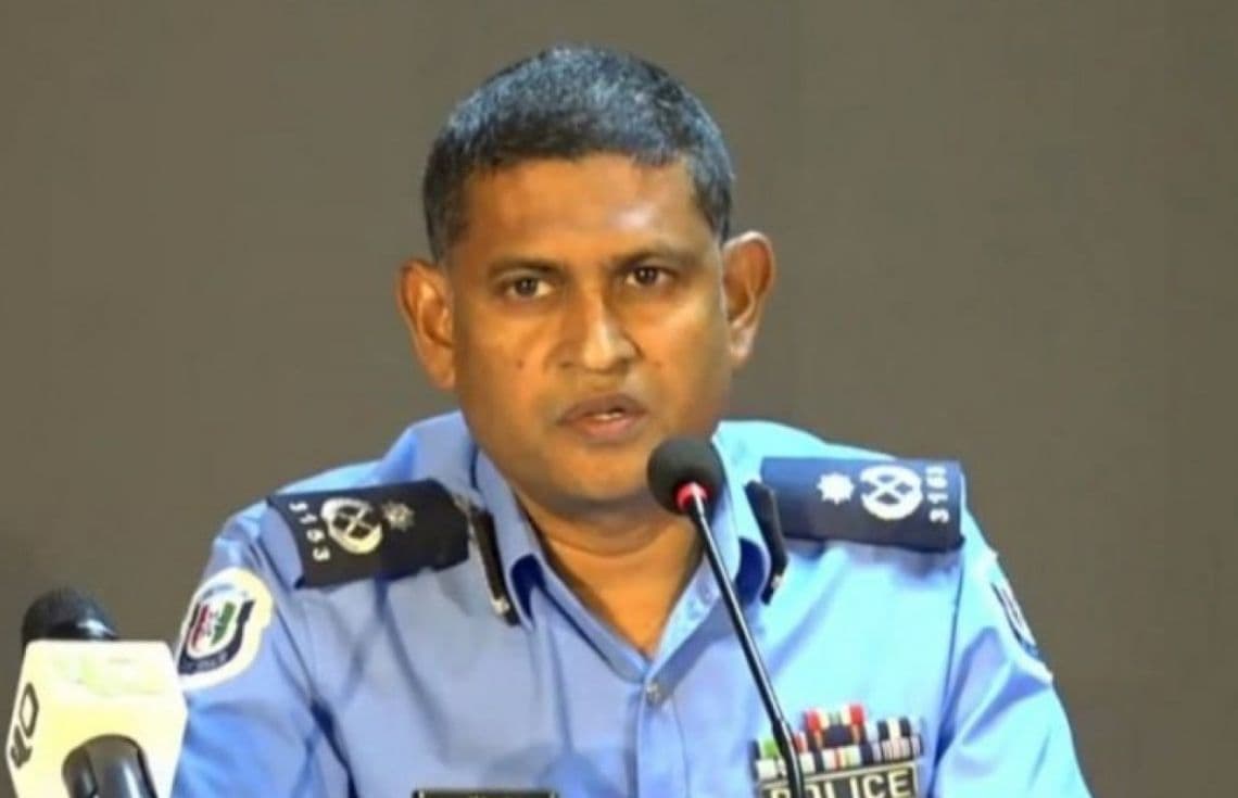 ކޮމިޝަނަރ އޮފް ޕޮލިސް ޢަލީ ޝުޖާޢު: މިއަދުގެ ނޫސްވެރިންގެ ބައްދަލުވުން އޮތީ 10 ޖަހާއިރު.
