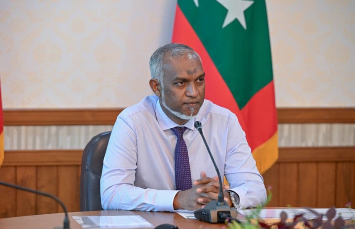 ރައީސުލްޖުމްހޫރިއްޔާ ޑރ. މުޙައްމަދު މުޢިއްޒު / ފޮޓޯ: ރައީސް އޮފީސް