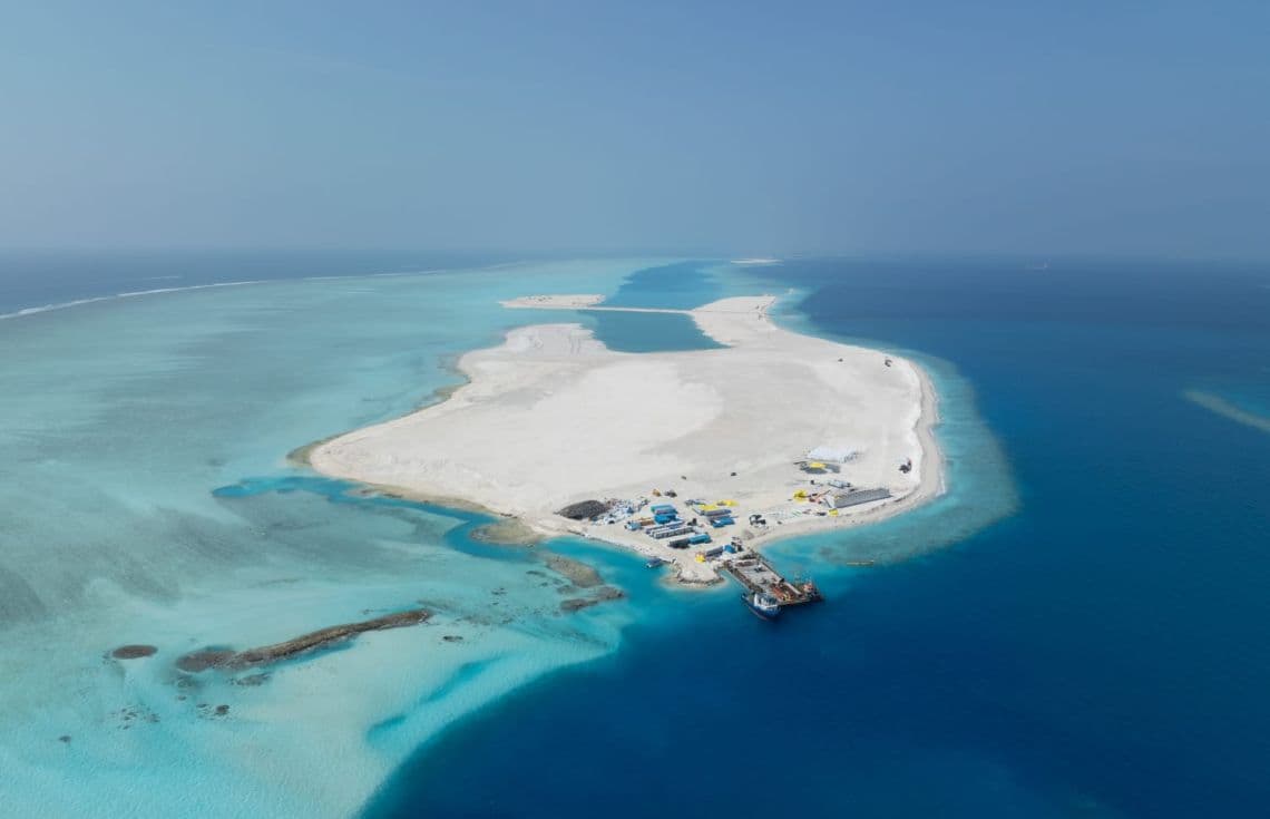 ރަސްމާލެއިން މިހާރު ހިއްކާފައިވާ ސަރަހައްދު / ފޮޓޯ: އެޗްޑީސީ