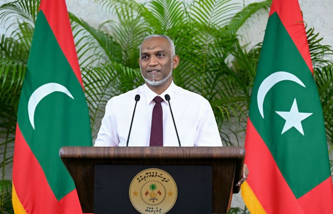 ރައީސުލްޖުމްހޫރިއްޔާ ނޫސްވެރިންނާއި ބައްދަލުކުރައްވައި ތަރައްޤީގެ ކުރިޔަށް ރޭވިފައިހުރި ޕްރޮޖެކްޓް ތަކުގެ މަޢުލޫމާތު ހިއްސާ ކުރައްވަނީ: މިއަހަރާއި އަންނަ އަހަރު 2130 މަޝްރޫޢު ކުރިޔަށް ގެންދާނެ.