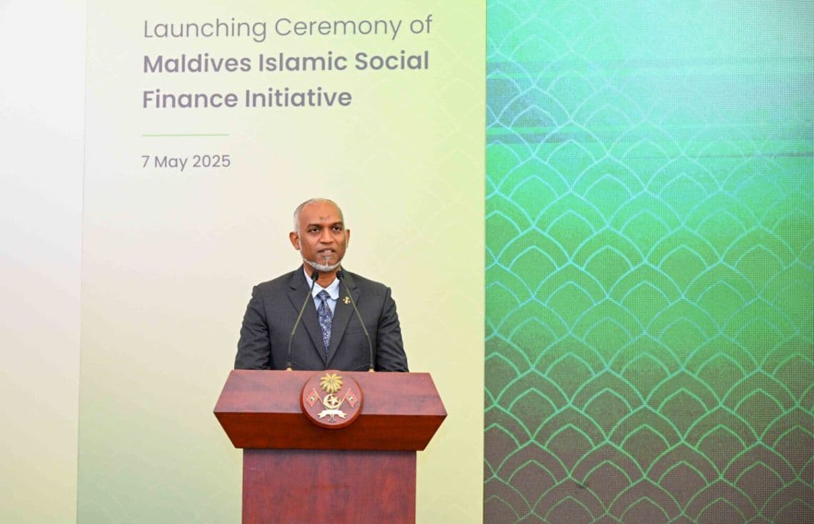 ރައީސުލްޖުމްހޫރިއްޔާ ޑރ. މުޙައްމަދު މުއިއްޒު: އެމަނިކުފާނުގެ އަމާޒަކީ މި ރާއްޖެ އިސްލާމިކް ފައިނޭންސްގެ ހަބަކަށް ހެދުން.