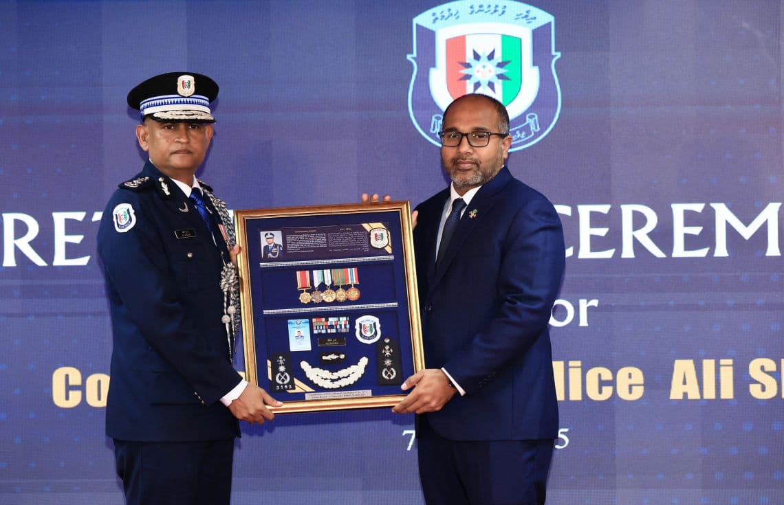 ކުރީގެ ސީޕީ ޝުޖާއު ރިޓަޔާކުރެއްވުމާ ގުޅިގެން ބޭއްވި ހާއްސަ ރަސްމިއްޔާތު / ފޮޓޯ: ޕޮލިސް
