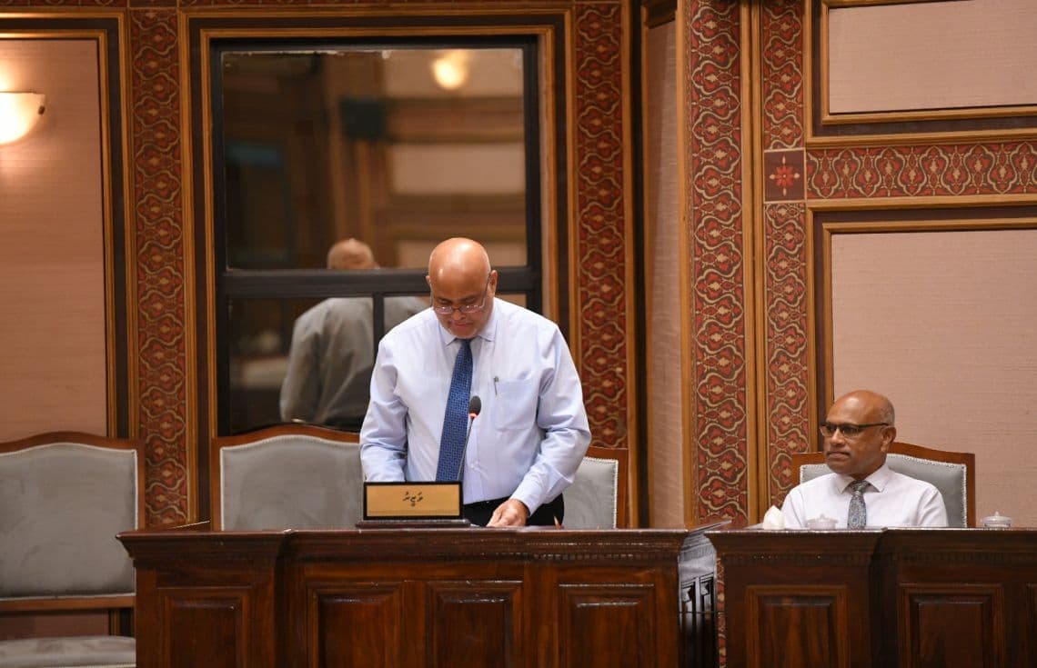 ހަޔަ އެޑިއުކޭޝަން މިނިސްޓަރު ޑރ. އަލީ ހައިދަރު އަހްމަދު / ފޮޓޯ: ހަޔަ އެޑިއުކޭޝަން މިނިސްޓަރު